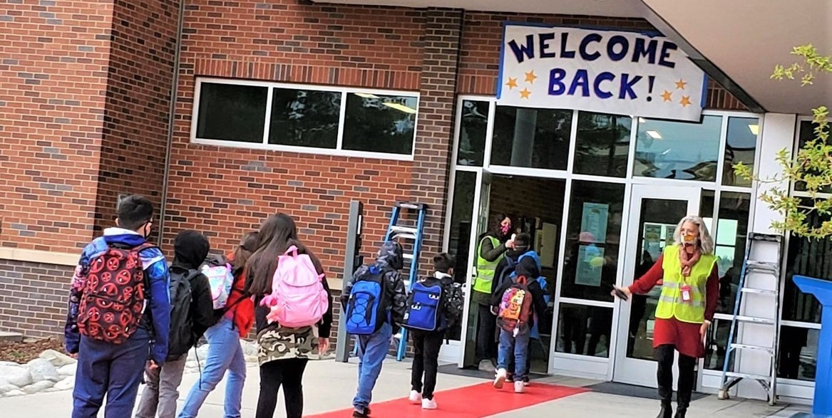 Student Re-entering Fort Logan